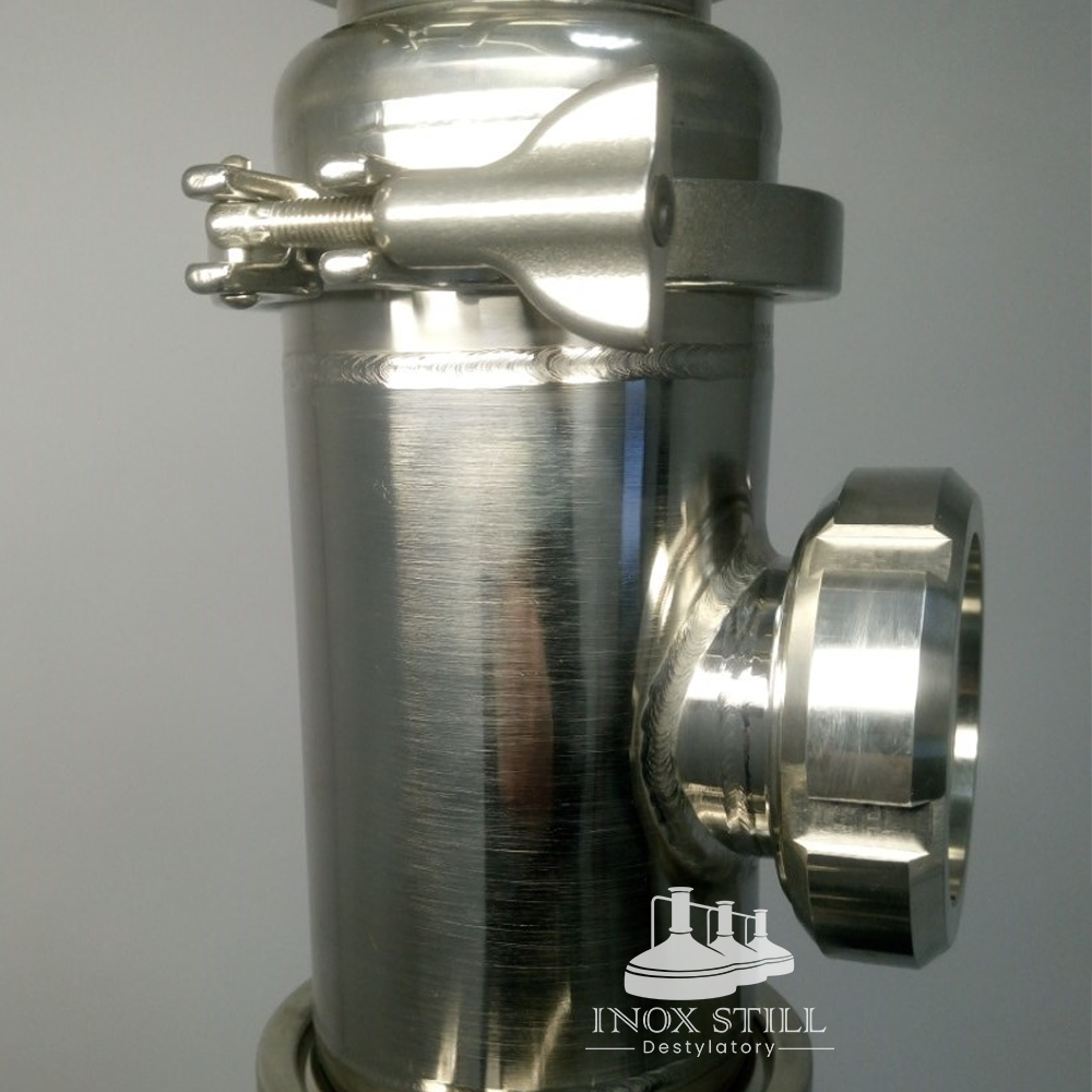 3 Kolumna Półkowa Modułowa - Rektyfikacyjna, Mieszadło Zbiornik 220L z płaszczem olejowym SKN-V5